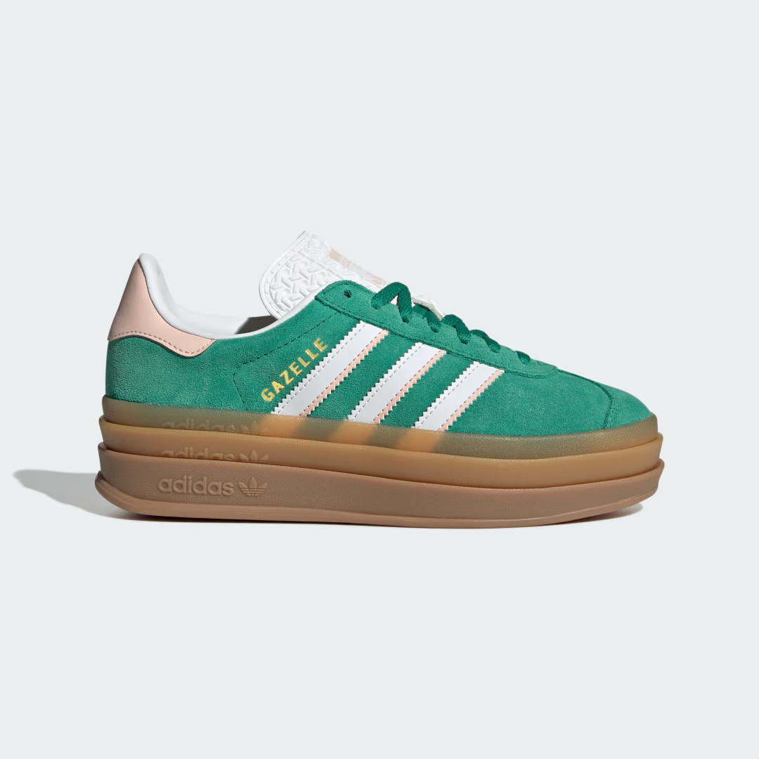 adidas Gazelle Bold Shoes Kids Bold Green 4.5 Kids - Originals Shoes | adidas (US)