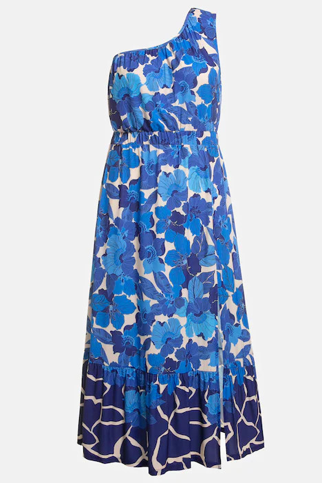 One Shoulder Dress | Maxi Dresses | Dresses | Ulla Popken - US & CA