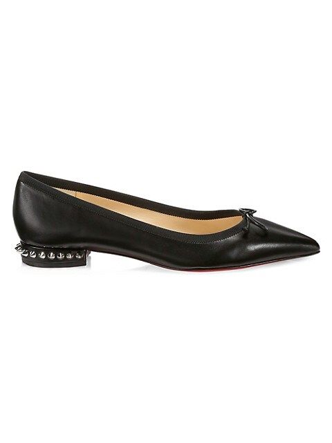 Hall Spiked Leather Flats | Saks Fifth Avenue