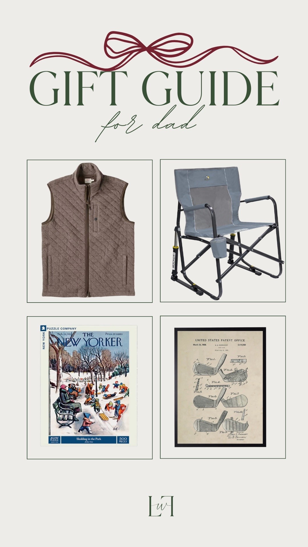 Love these gift ideas for him! I feel like dads always love a good puzzle or a staple piece of clothing like this lightweight vest! 



Life with Loverly, men’s gift ideas, gifts for him, golf gift ideas

#LTKMens #LTKHoliday #LTKGiftGuide