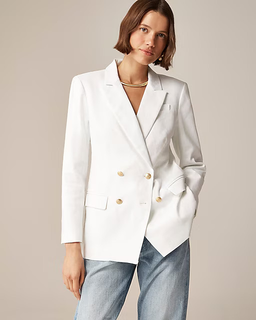 Greta blazer in stretch linen blend | J. Crew US