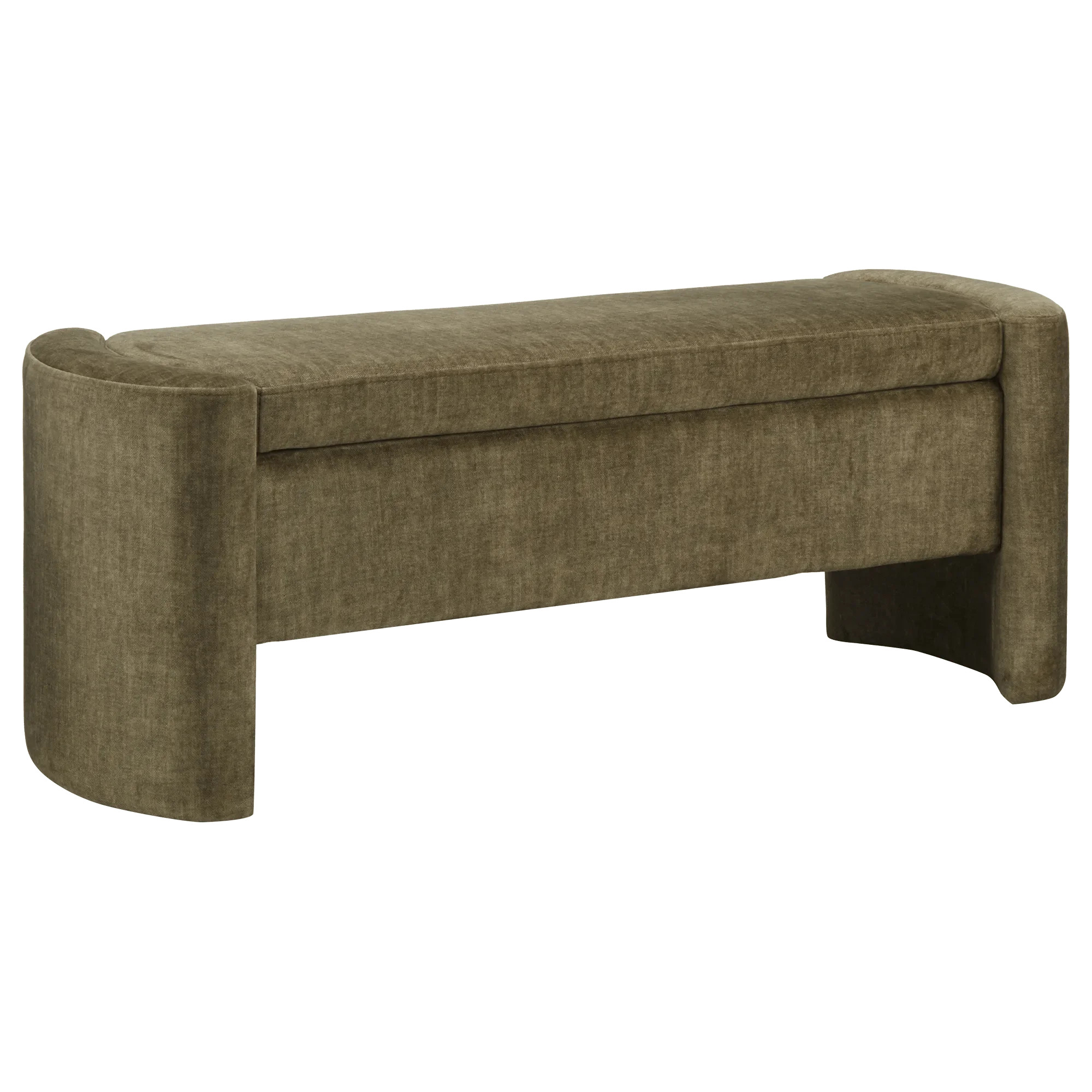 Bouclair Green Ottoman Bench with Storage | Walmart (CA)