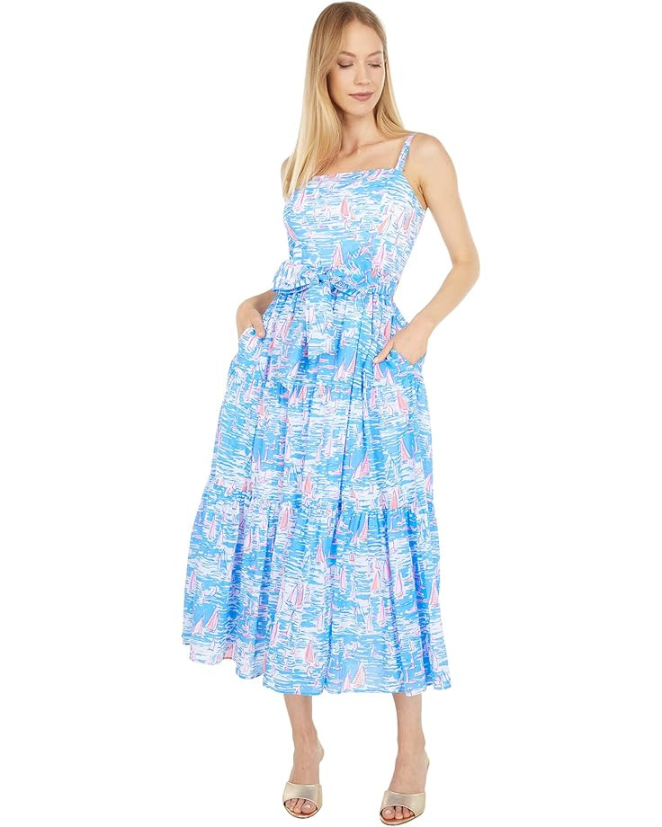 Lilly Pulitzer Analeese Midi Dress | Zappos