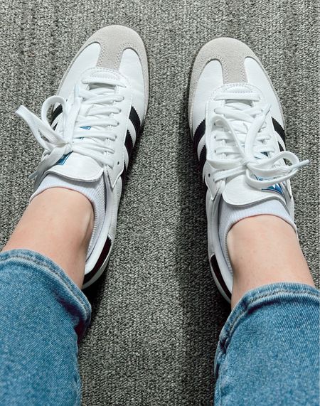 Are Adidas sambas the shoe of the summer?? These fit true to size for me! Wearing a men’s 8/women’s 9

#sneakers #athleisure #sambas #nordstrom #finishline #netaporter #revolve #tennisshoes 

#LTKunder100 #LTKshoecrush #LTKFind