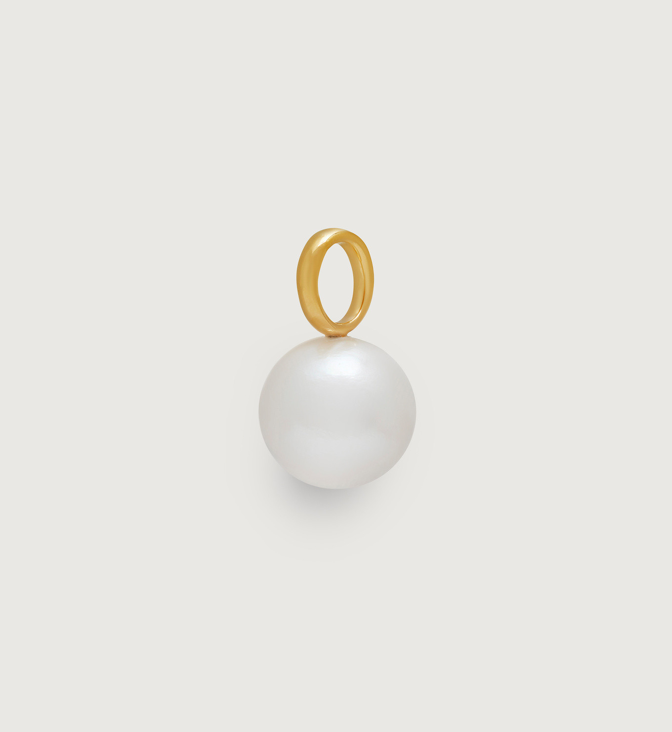 Nura Round Pearl Fine Chain Necklace | Monica Vinader (Global)