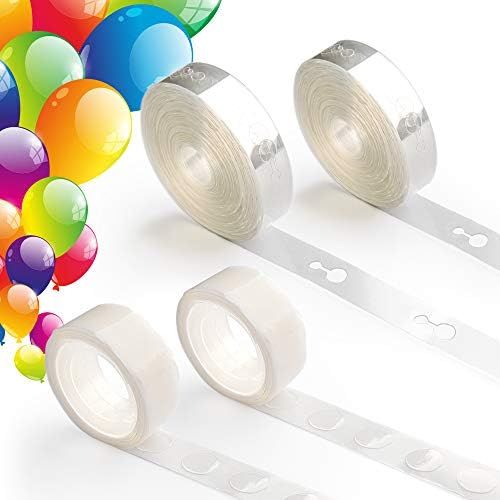 Coogam Balloon Arch Garland Decorating Strip Kit - 64 ft Ballon Tape Strips and 200 Dot Glue for ... | Amazon (US)