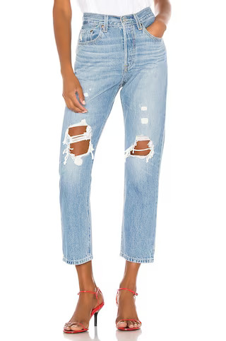 LEVI'S 501 Crop in Montgomery Patched from Revolve.com | Revolve Clothing (Global)
