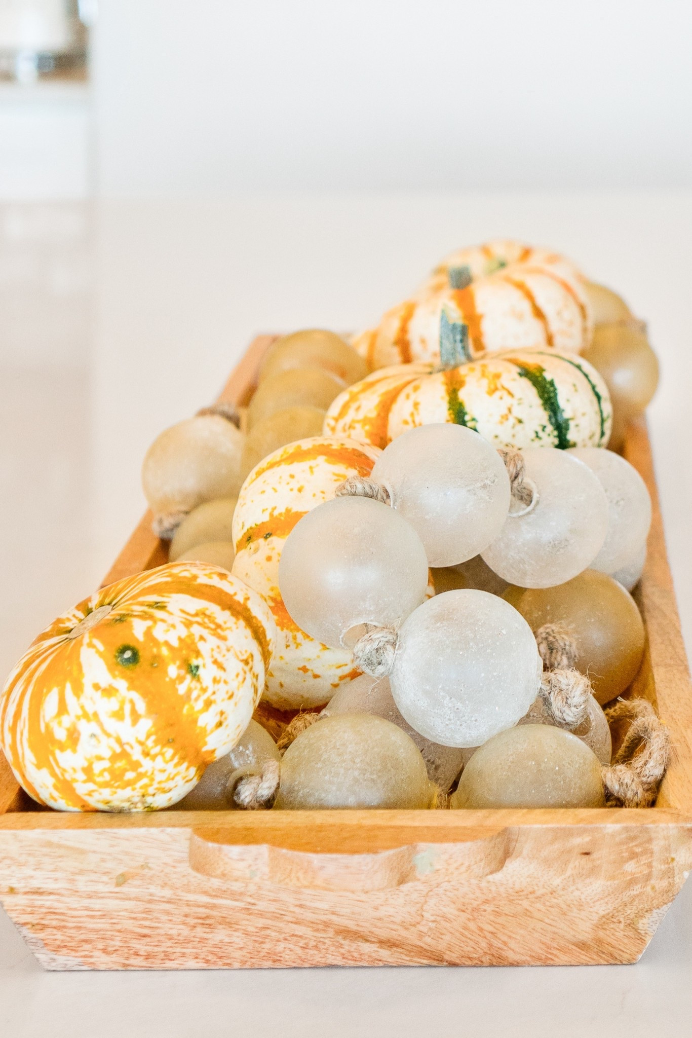 Who says fall can’t be coastal? Pumpkins + sea glass = all the cozy, calm vibes 🍁🌊

#LTKHome #LTKHoliday #LTKSeasonal