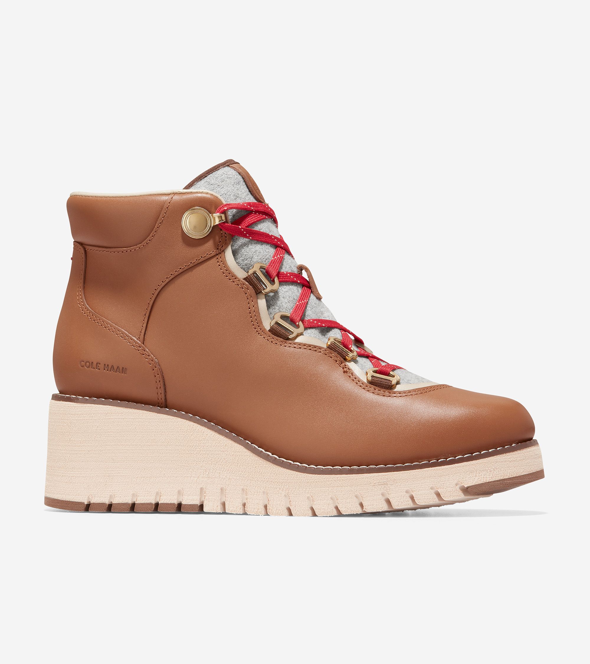ZERØGRAND City Lace-Up Wedge Boot | Cole Haan (US)