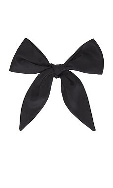 DONNI. The Silk Bow in Jet from Revolve.com | Revolve Clothing (Global)