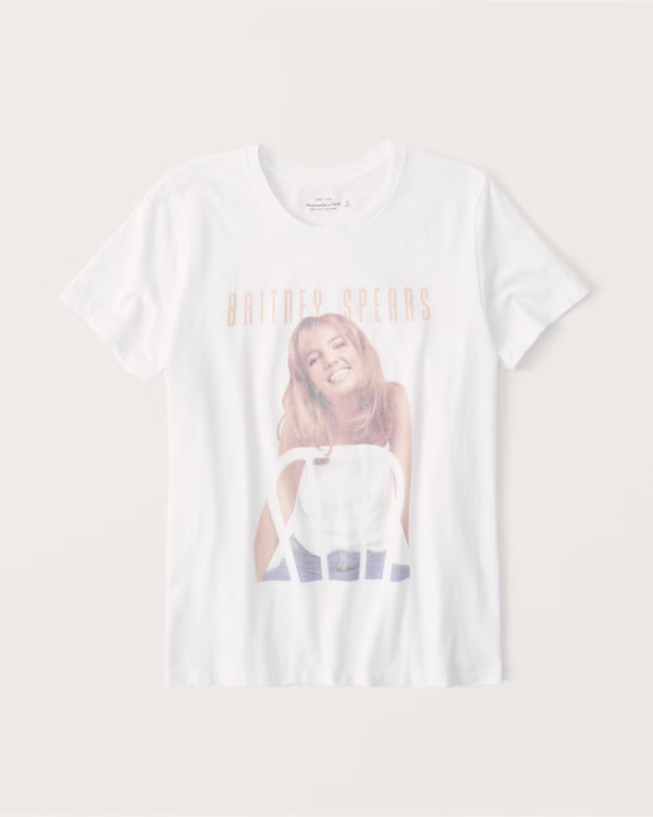 Britney Spears Relaxed Graphic Tee | Abercrombie & Fitch (US)