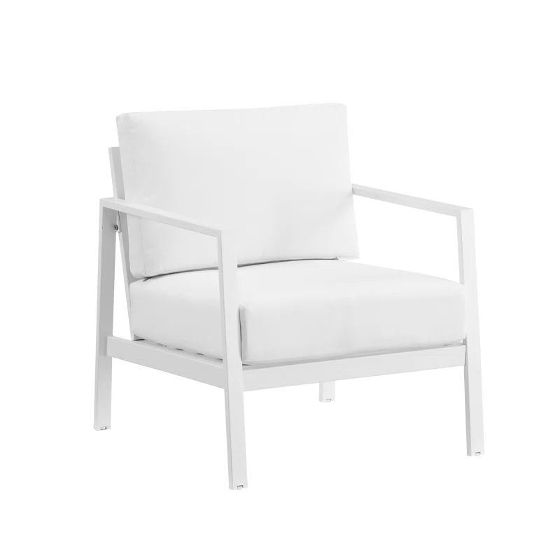 Holland Outdoor Aluminum Chair with Sunbrella Cushions | Wayfair North America