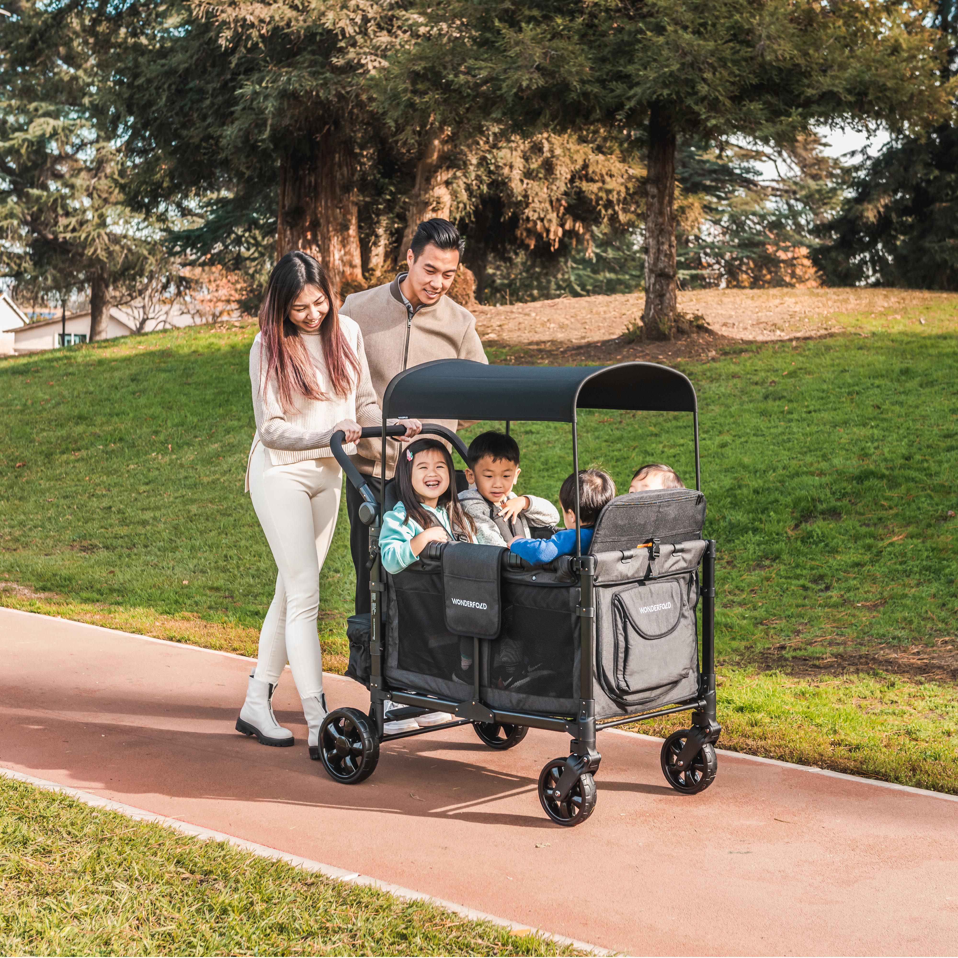W4 Elite Quad Stroller Wagon (4 Seater) l WonderFold | WonderFold Wagon