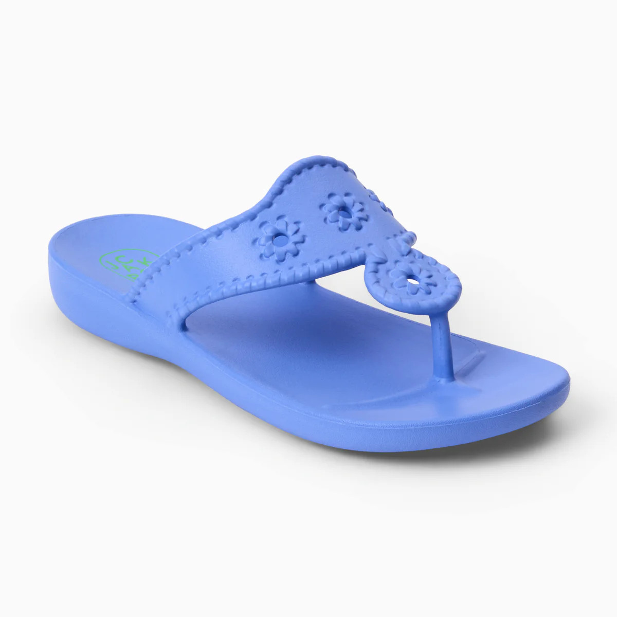 Girls Jacks Periwinkle Waterproof Flat Sandal | Lightweight Summer Comfort | Jack Rogers
