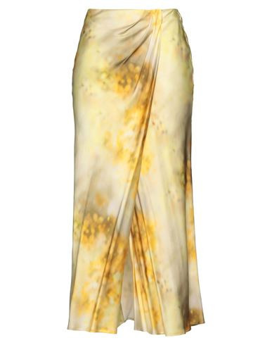 Pinko Woman Maxi skirt Yellow Size 2 Viscose | YOOX (US)