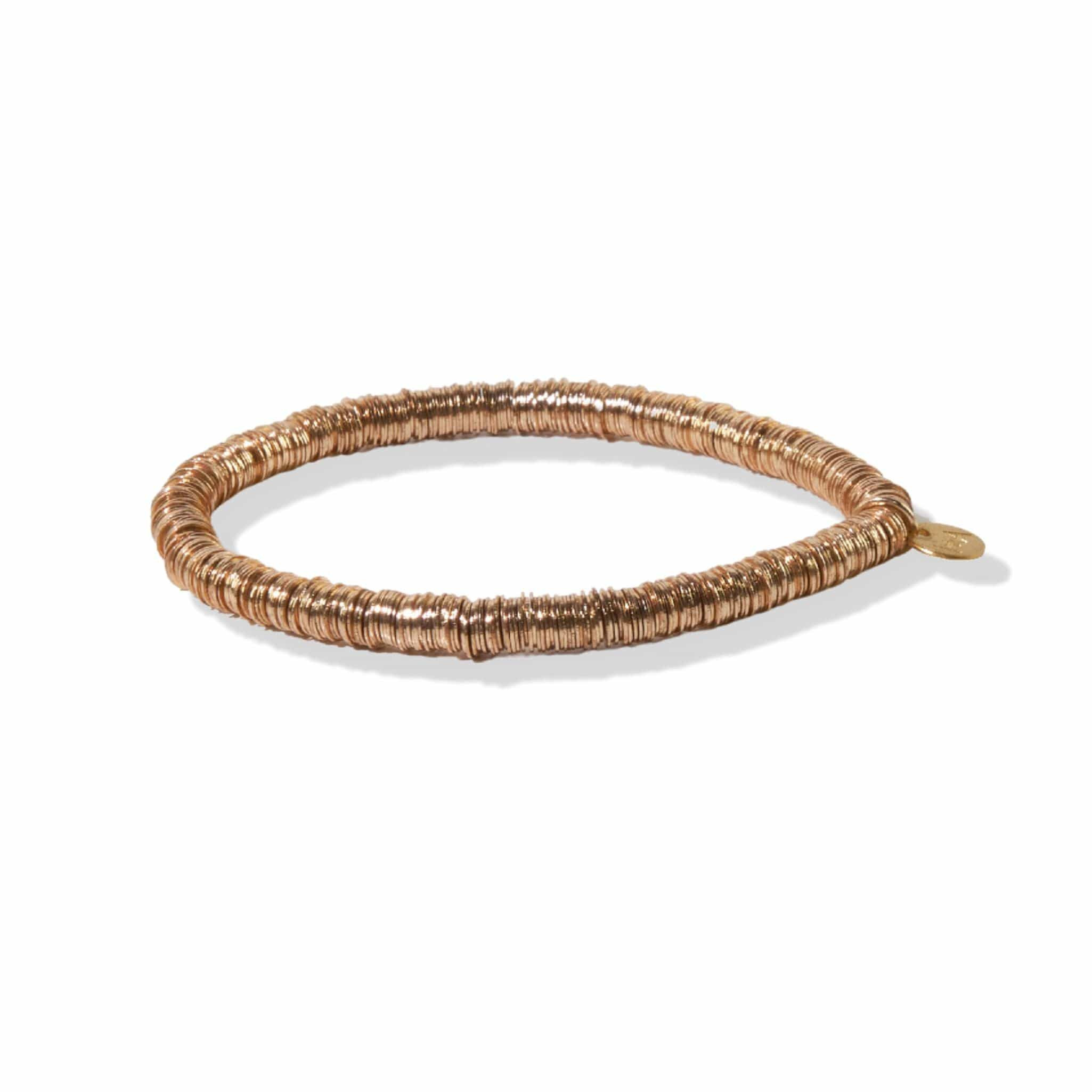 Grace Solid Stretch Bracelet Gold | INK+ALLOY