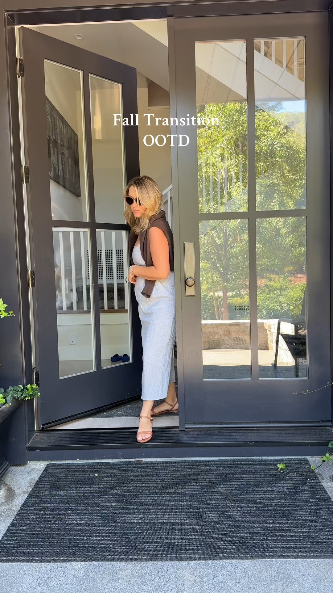 End of summer, fall transition outfit in Quince! 

#LTKFindsUnder100 #LTKPetite #LTKOver40