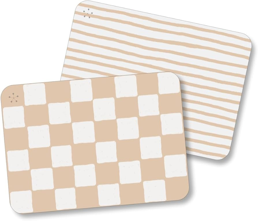 Proud Placemat, Silicone Placemats for Babies, Toddler Placemat, Kids Placemat, Checkered Pattern... | Amazon (US)