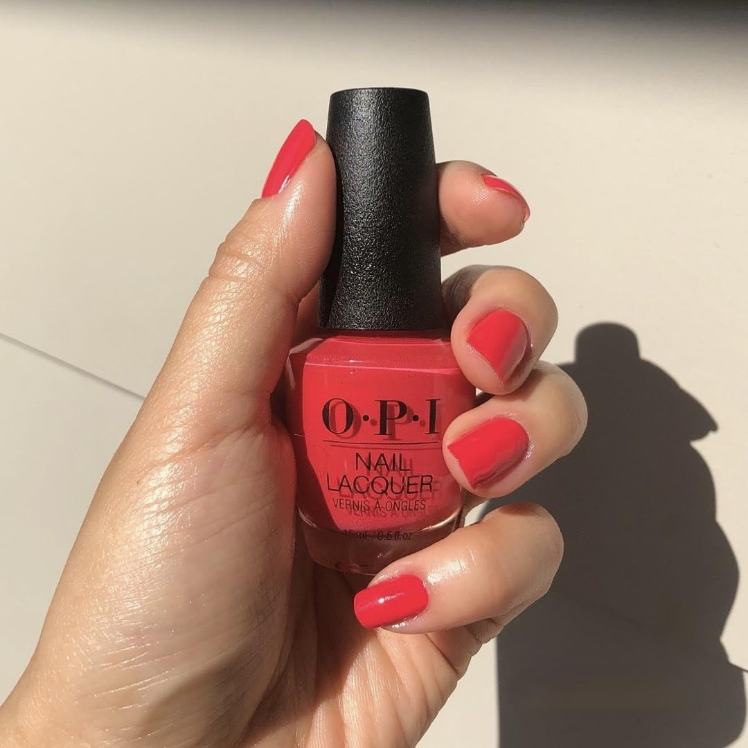 OPI Nail Lacquer Baby, Take a Vow | Sheer Soft Pink Crème Chip Resistant Nail Polish | Vegan, Fa... | Amazon (US)