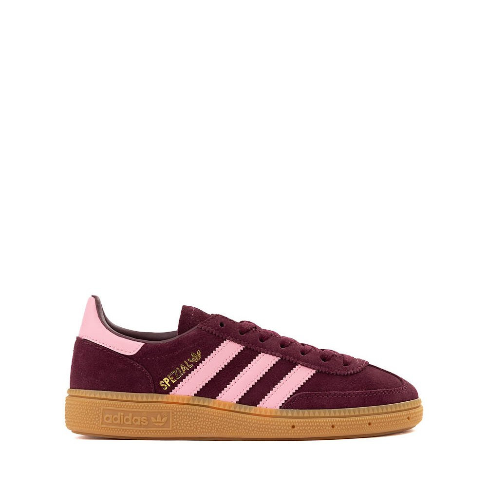 adidas Handball Spezial Athletic Shoe - Big Kid - Maroon / Bliss Pink / Gum | Journeys