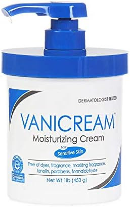 Vanicream Moisturizing Cream with Pump White Fragrance Free, 16 Ounce | Amazon (US)