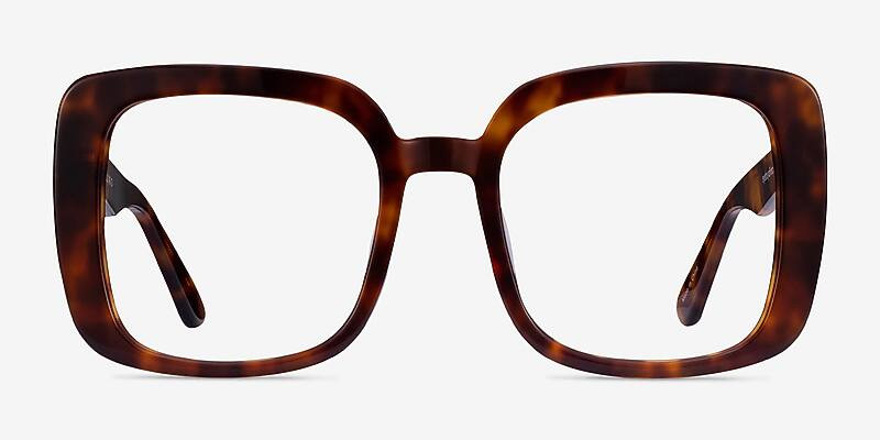 Heather Square Tortoise Glasses for Women | Eyebuydirect | EyeBuyDirect.com