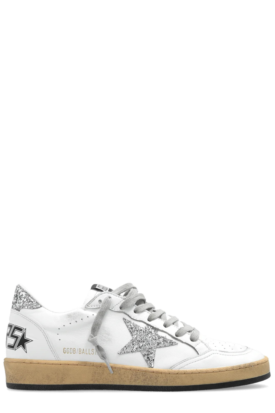 Golden Goose Deluxe Brand Ball Star Lace-Up Sneakers | Cettire Global