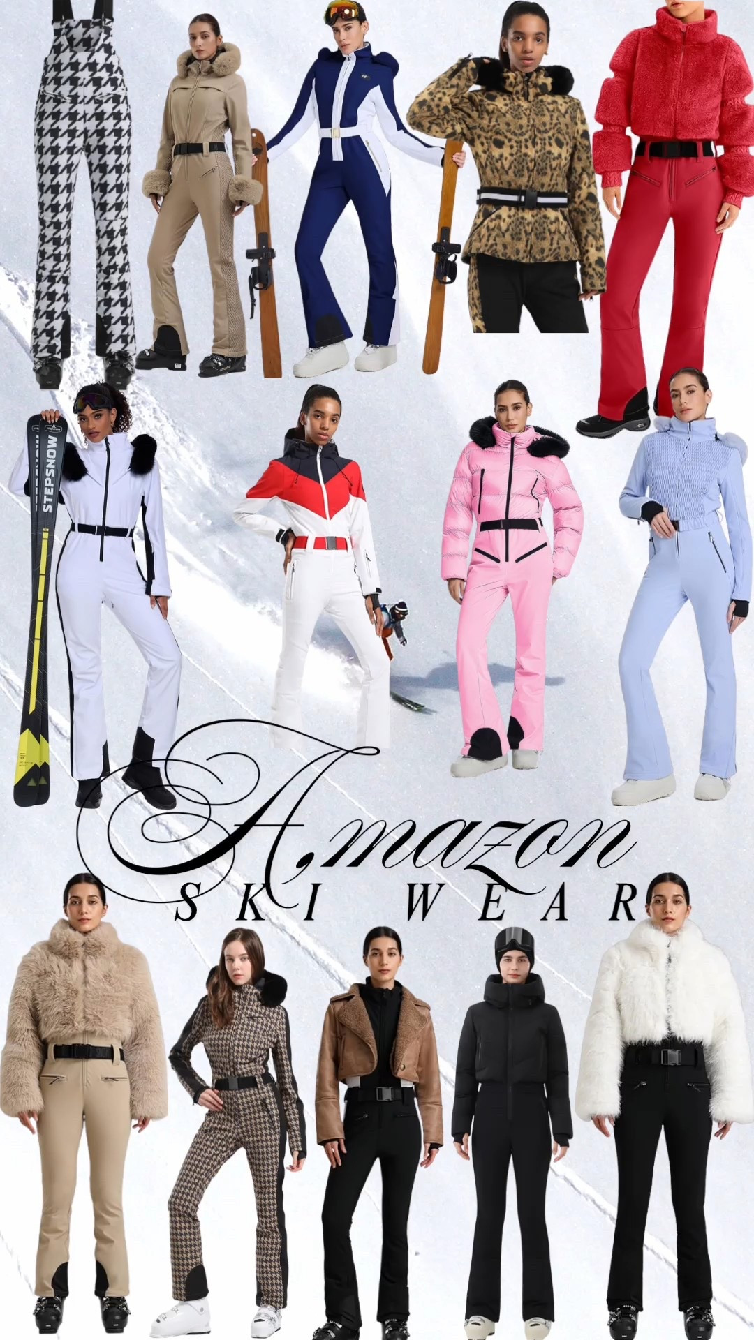 Amazon Skiwear Finds ❄️
Chic + functional ski suits, jackets, and pants for winter trips and après.

Linking the best Amazon options I’ve been saving.

#LTKFinds #LTKSeasonal #LTKWinter #LTKTravel #LTKSki #AmazonFinds #SkiStyle


#LTKgrwm #LTKHoliday #LTKootd