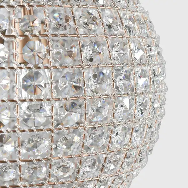 Kimberly Crystal 24-Inch Large Globe Chandelier by Kosas Home - Bed Bath & Beyond - 10951866 | Bed Bath & Beyond