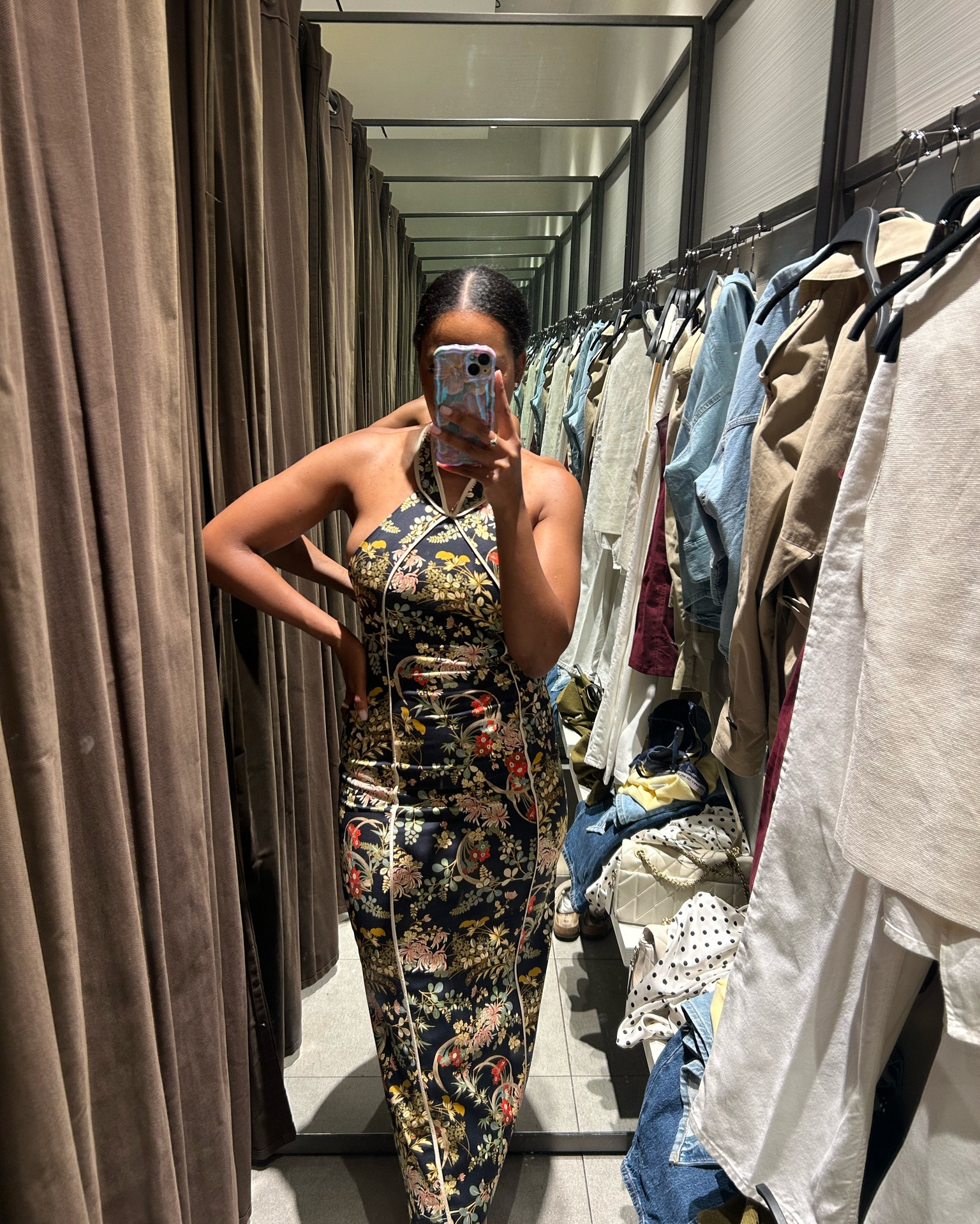 New arrivals- Haltered midi dress with a split on the side - I am wearing a size M #dress

#LTKootd #LTKgrwm #LTKWedding