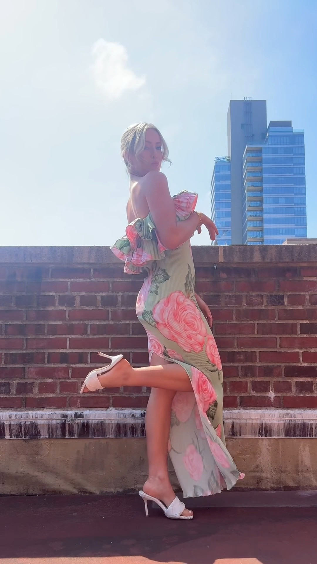 Fun floral and colorful pink and green cocktail attire wedding guest dress! #weddingguest #floraldress

#LTKSeasonal #LTKStyleTip #LTKWedding