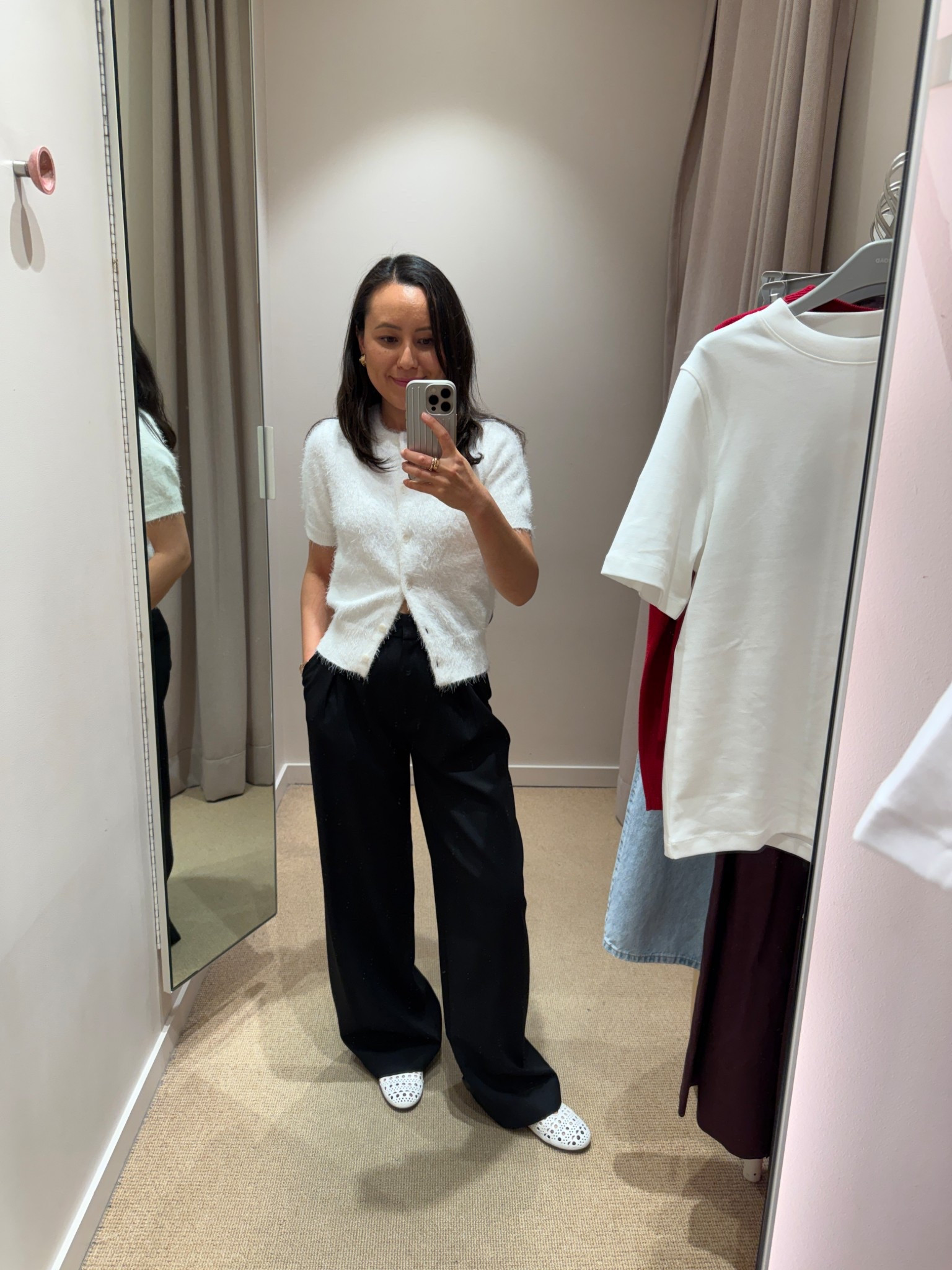 Love the texture on this cardigan. Adding some texture always elevates any outfit. 
Wearing an XS and size 6 pant.

#LTKaustralia #LTKsummer #LTKpetite