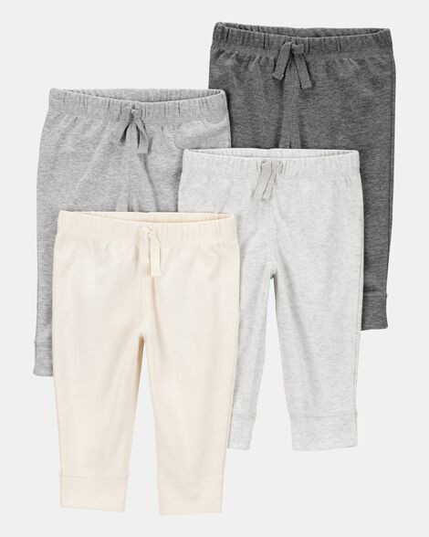 Baby 4-Pack Pull-On Pants | Carter's Inc