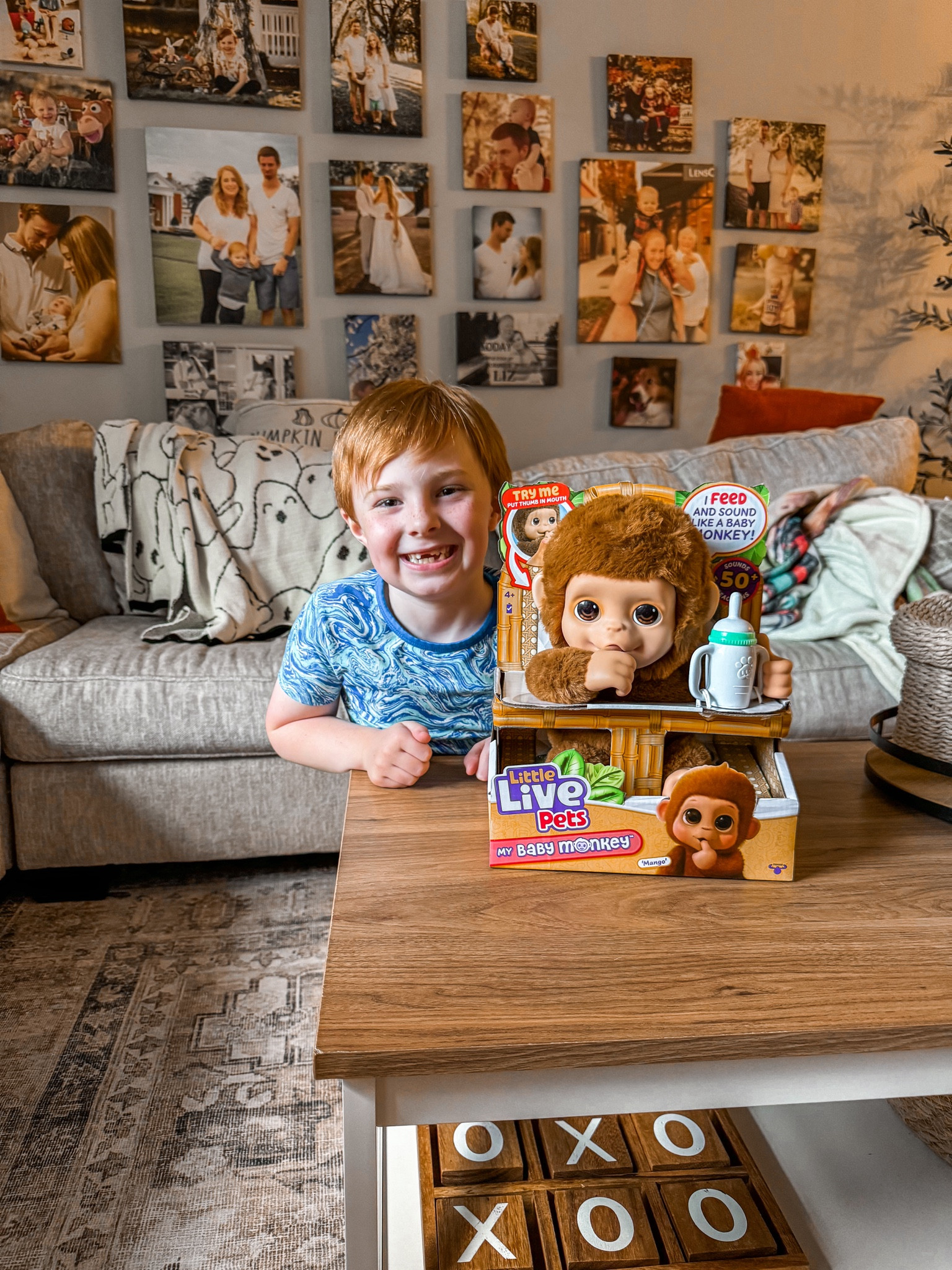 He loves this adorable little baby monkey toy 🐵 you can feed it and tickle it and it moves and makes sounds! Linked below!



#LTKHome #LTKBaby #LTKKids