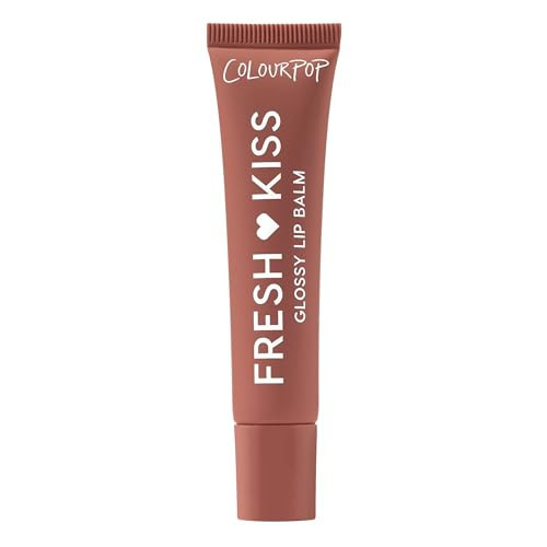 ColourPop Fresh Kiss Glossy Lip Balm - Hydrating Lip Care Enriched with Peptides, Hyaluronic Acid, Shea Butter & Vitamin E for an Ultra-Cushiony Formula - Chocolate Milkshake (0.49 oz) | Amazon (US)