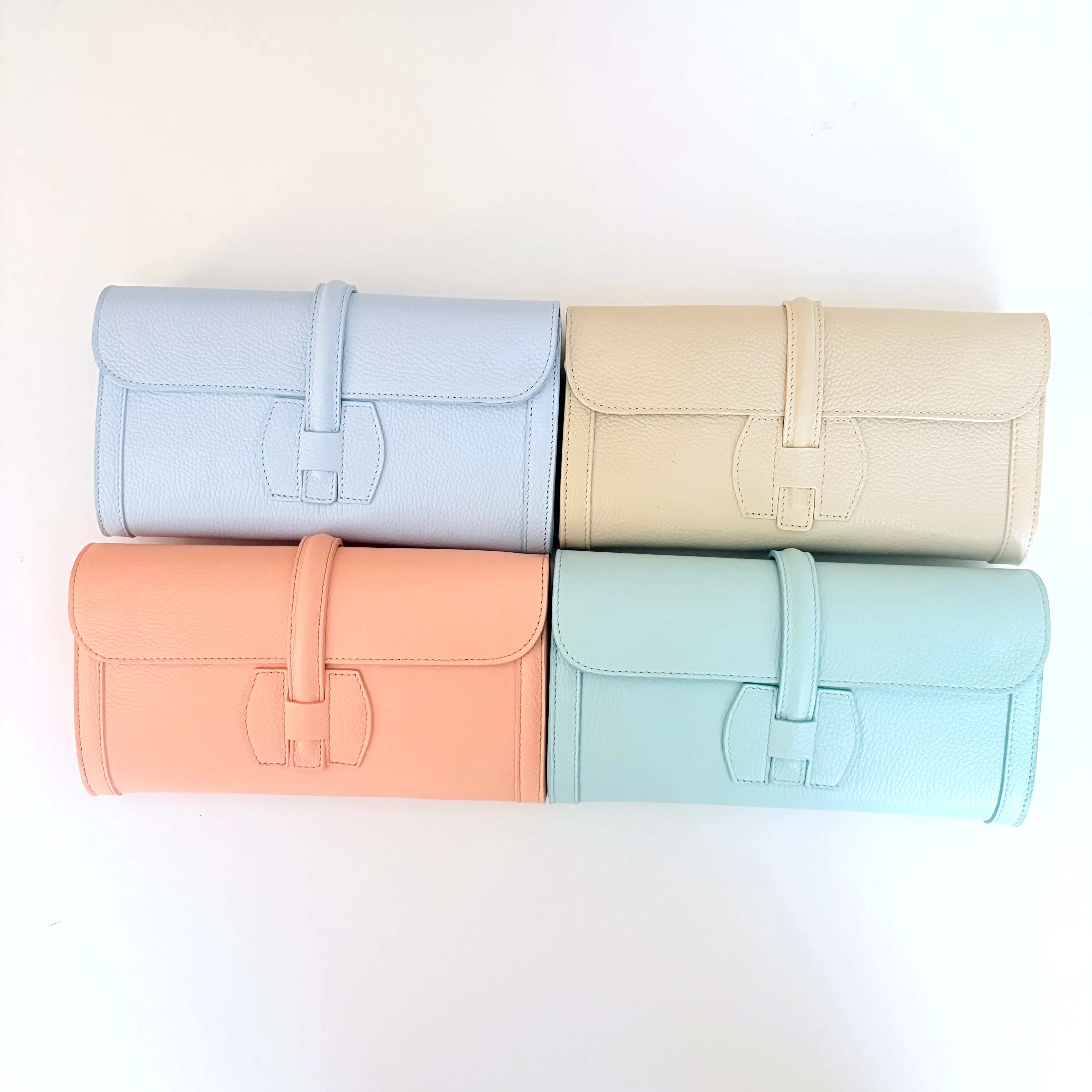 Monet Leather Clutch | Colores Collective