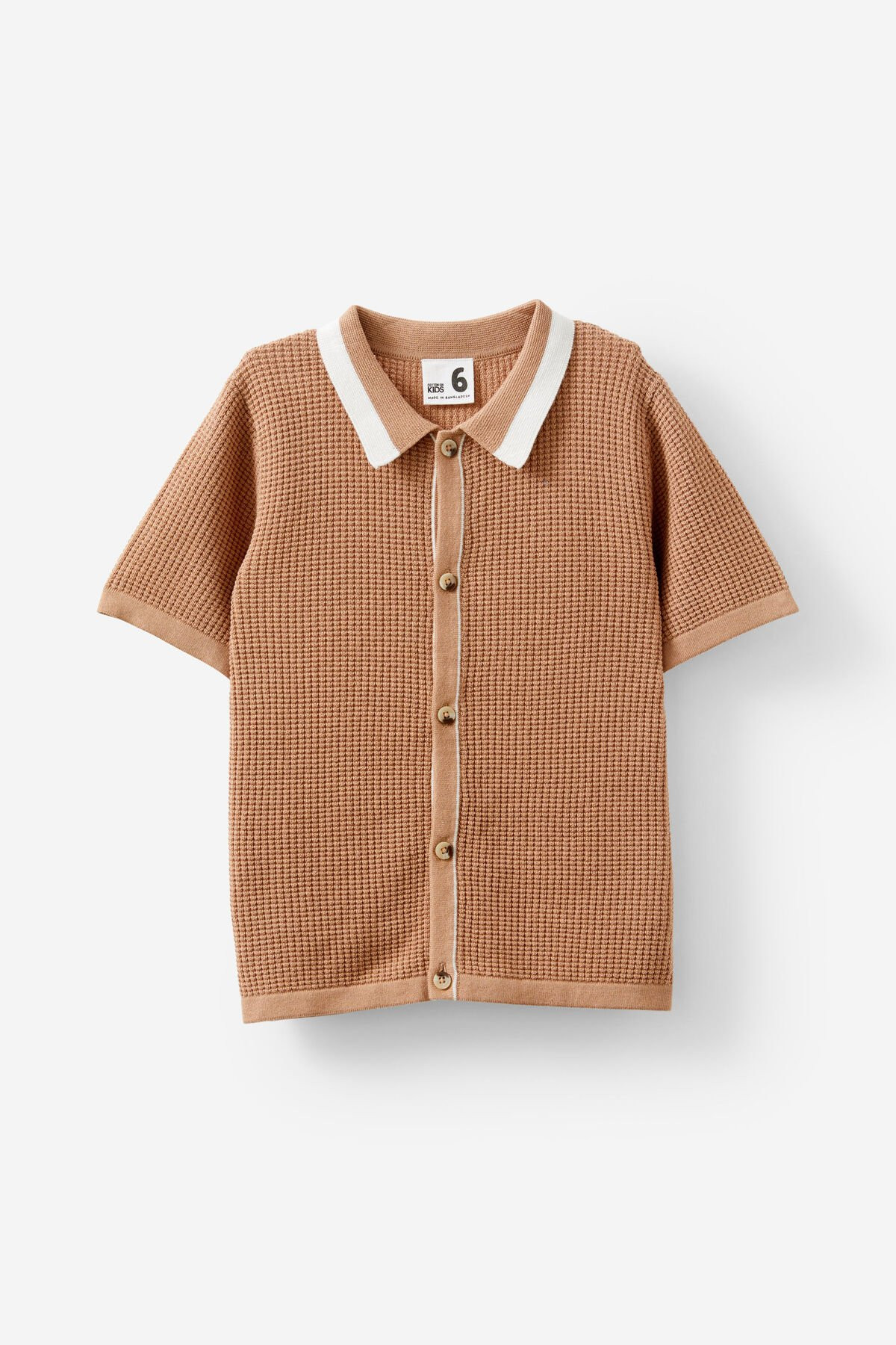 Knitted Short Sleeve Shirt | Cotton On (US)