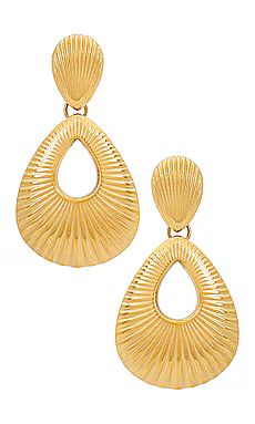petit moments Darcy Earrings in Gold from Revolve.com | Revolve Clothing (Global)