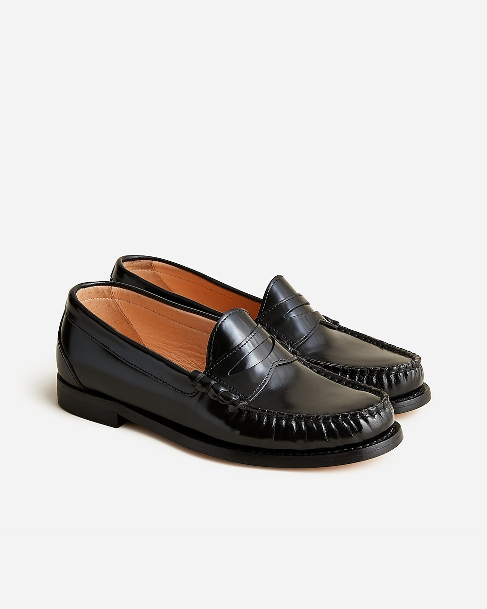 Winona penny loafers in spazzolato leather | J. Crew US