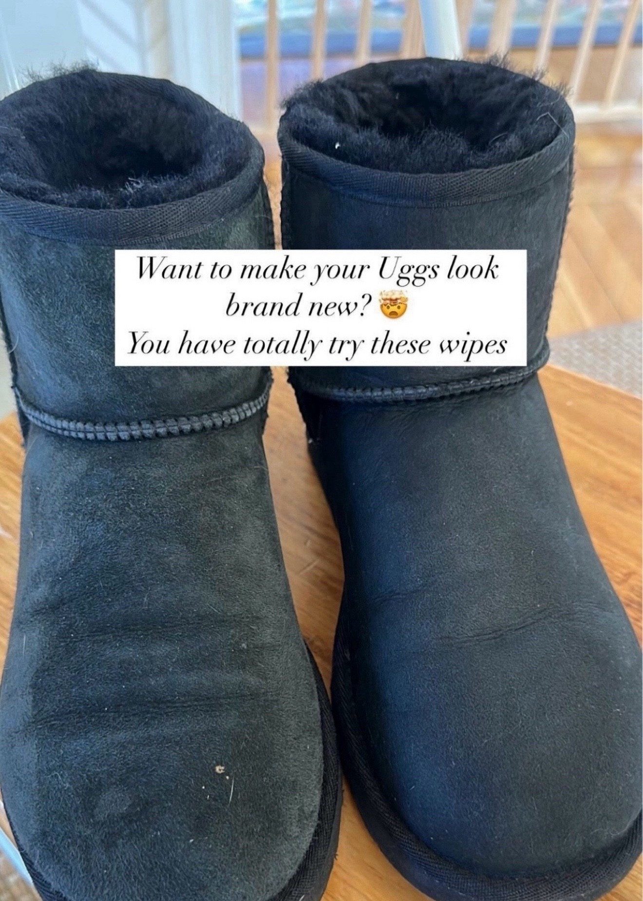Don’t throw away your old UGGS!!! Use THIS to clean them and make them look brand new👏🏼👏🏼 

#LTKStyleTip #LTKSaleAlert #LTKHome