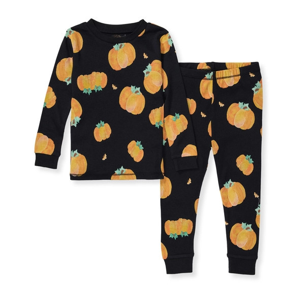 Midnight Pumpkins Organic Matching Family Pajamas | Burts Bees Baby