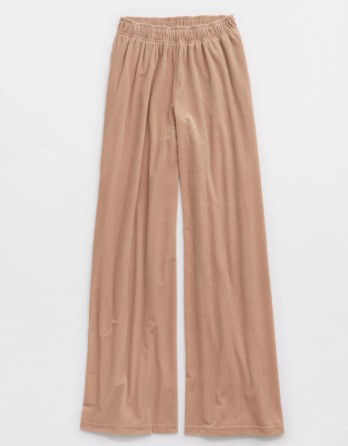 OFFLINE By Aerie Velour Rib Super Wide Leg Pant | American Eagle Outfitters (US & CA)