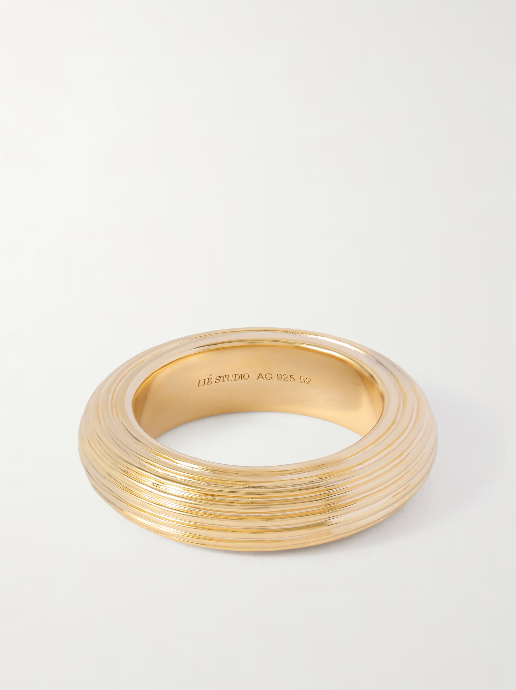 The Amelia gold-plated silver ring | NET-A-PORTER (UK & EU)