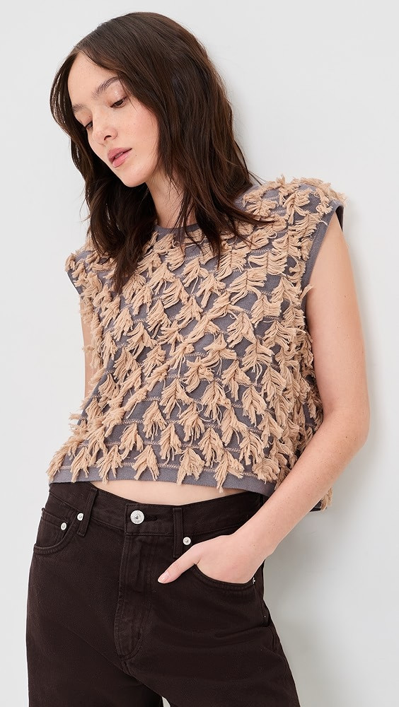 Hazlitt Fringe Top | Shopbop
