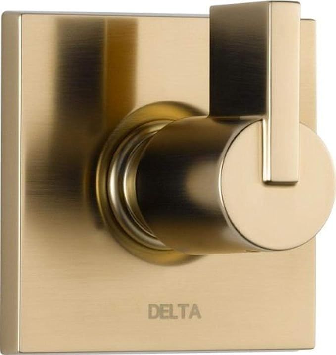 Delta Faucet Vero 3-Setting Shower Handle Diverter Trim Kit, Champagne Bronze T11853-CZ (Valve No... | Amazon (US)