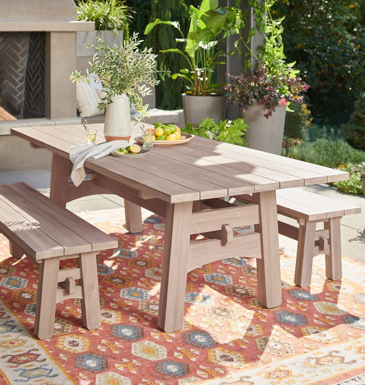 Ronde Outdoor Teak Dining Collection | Rejuvenation