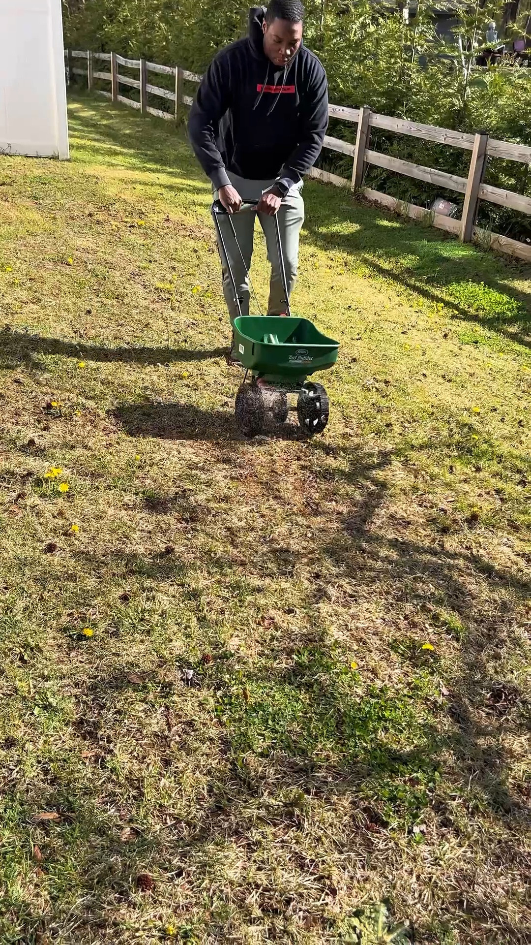 Seed spreader and weed cleaner seeds. My yard needed this so bad.

#LTKHome