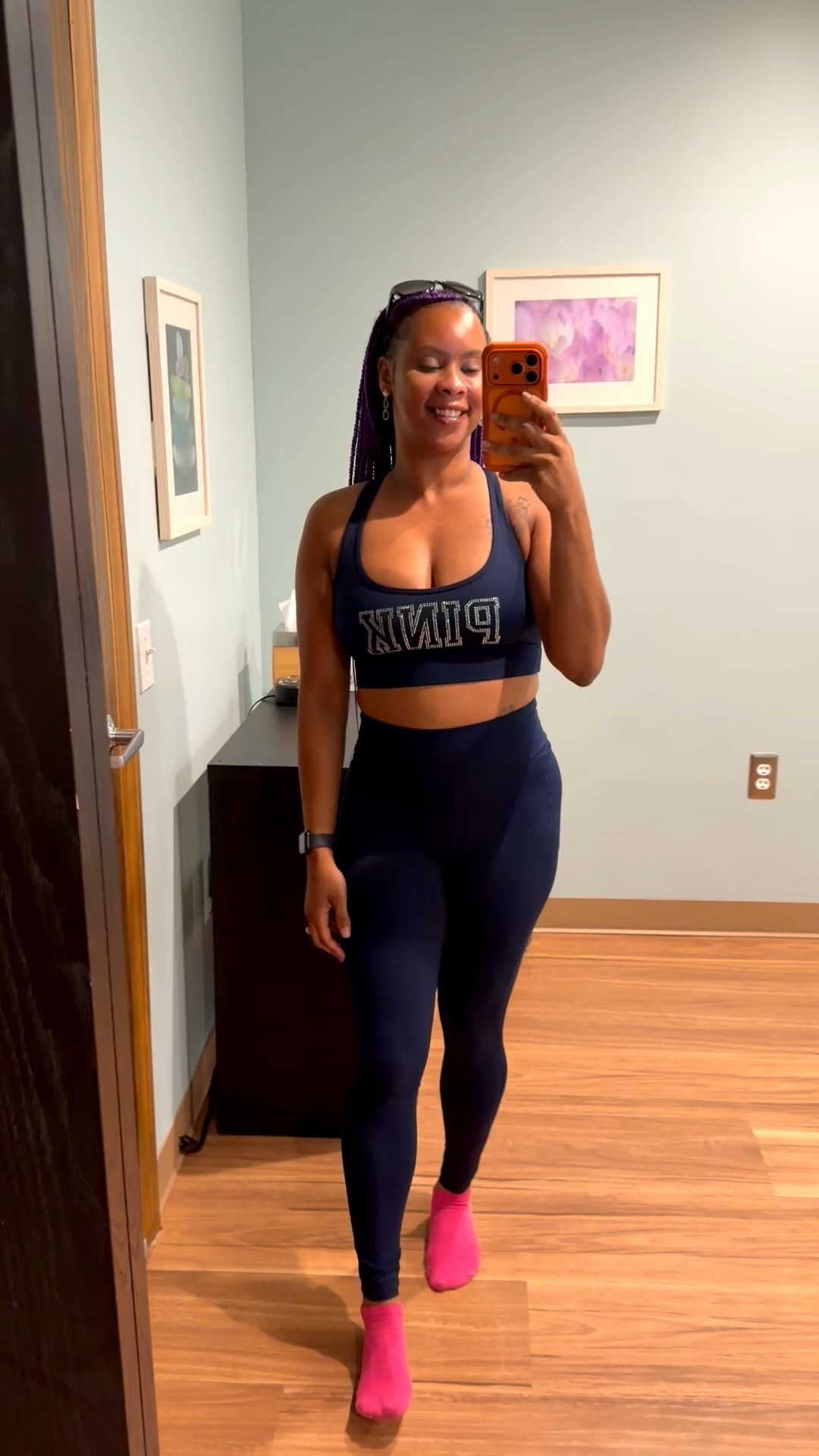Pilates outfit featuring Victoria’s Secret Pink. Loving the material in this relay set here. True to size, bottoms runs a bit long, so soft and cozy & stretchy!

#LTKfitnessgoals #LTKActive #LTKSaleAlert
