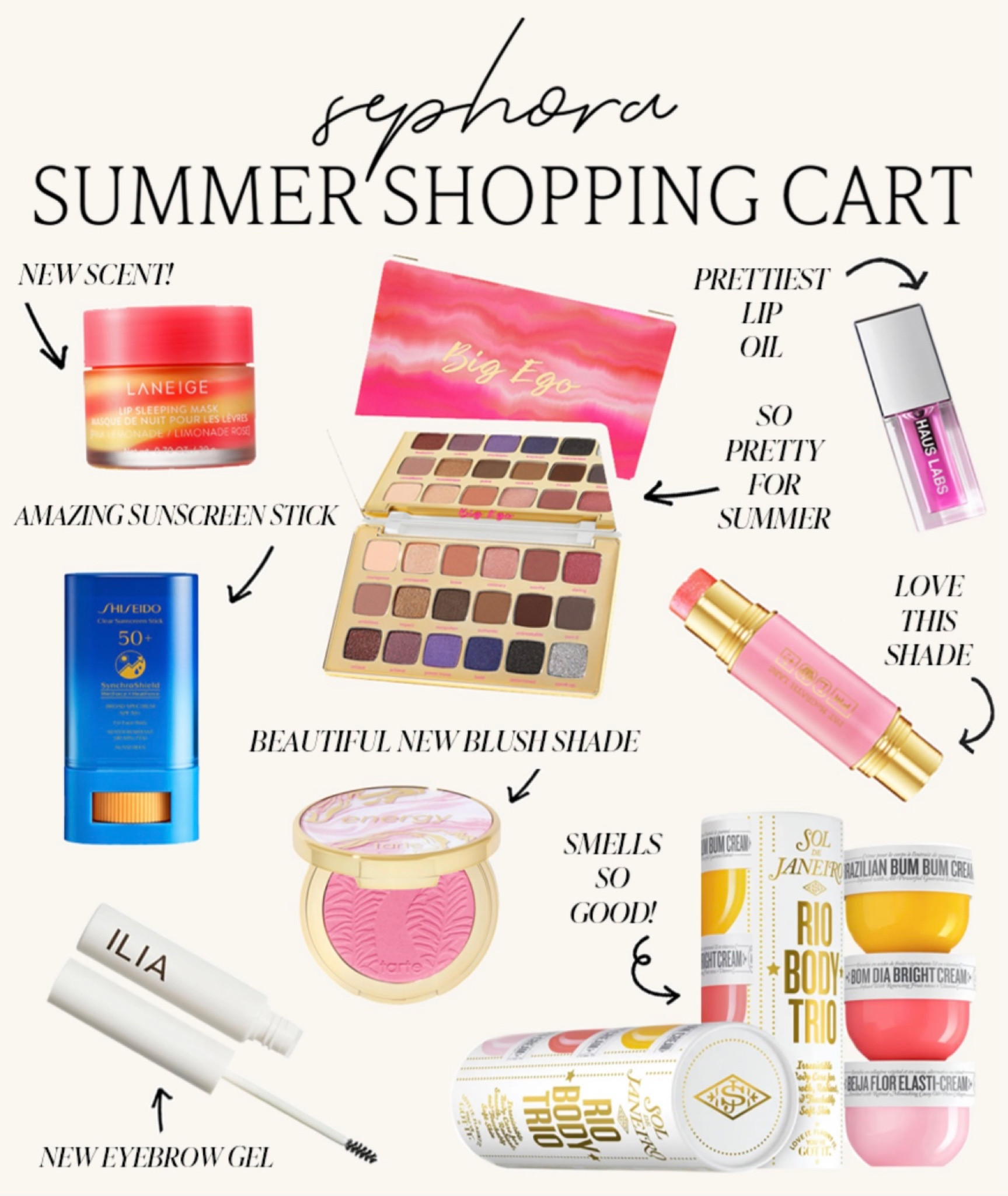 New finds from Sephora for summer! 



#LTKFind #LTKunder100 #LTKbeauty