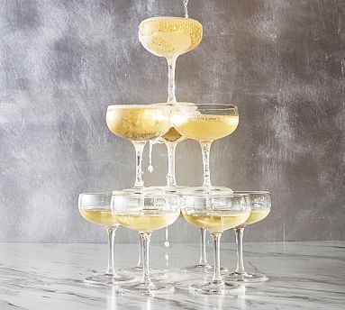 Champagne Tower 10-Piece Set | Pottery Barn (US)